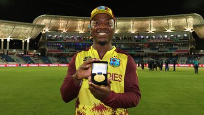 'Was in IPL for two months... even though I wasn't playing': Sherfane Rutherford's stunning revelation on T20 World Cup 2024 preparations after heroics against New Zealand Sherfane Rutherford in frame (Getty)