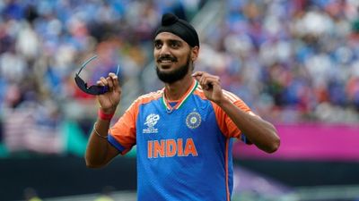 'I've told Rohit bhai I will bat up regardless.. ': Arshdeep Singh reveals rationale behind his batting promotion in India vs Pakistan T20 World Cup clash India's star pacer Arshdeep Singh in this frame. (Getty)