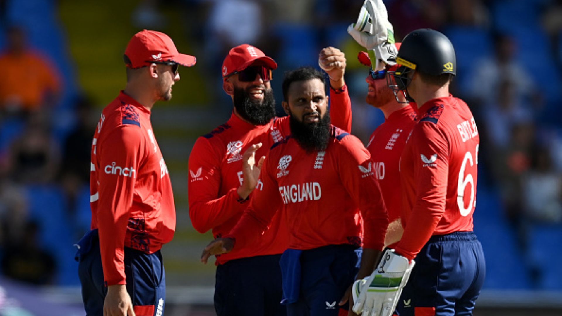 ENG vs OMA: England crush Oman in just 3.1 overs, Adil Rashid gives defending champion major boost for Super 8 England cricket team in frame (Getty)
