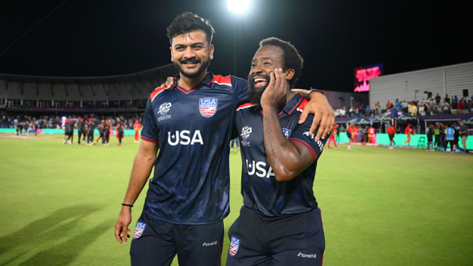 United States vs Ireland T20 World Cup 2024 live steaming: How to watch USA vs IRE clash in US, Canada and India? Monank Patel and Aaron Jones in frame (Getty)