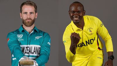NZ vs UGA, T20 World Cup 2024 Live Streaming: When and where to watch New Zealand vs Uganda clash online? Kane Williamson and Brian Masaba in frame (Getty)
