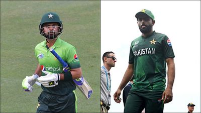 'Making Babar Azam captain was the worst decision by PCB chairman': Ahmed Shehzad continues to target Pakistan skipper after T20 World Cup 2024 exit Ahmed Shehzad and Babar Azam (Getty Images)