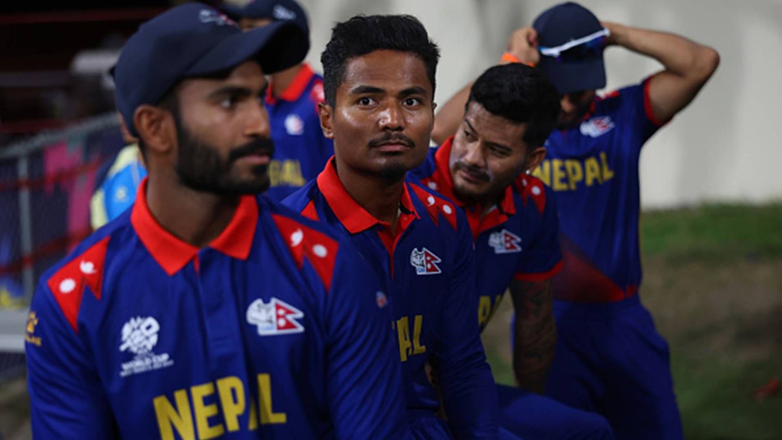 'I didn't feel anything. I was just there in the moment': Nepal captain reveals his reaction after one-run loss to South Africa in thrilling encounter Nepal captain Rohit Paudel (centre) with his teammates (Getty Images)