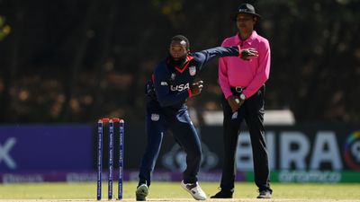 'We can beat any team in the world': Aaron Jones after USA qualify for Super 8 in T20 World Cup 2024 Aaron Jones (getty)
