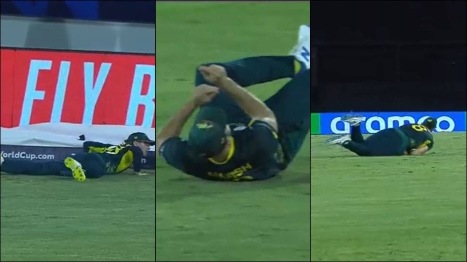 Australian fielders drop six catches against Scotland to keep Jos Buttler's England nervous, break Pakistan's unwanted T20 World Cup record Australian fielders after dropping catches against Scotland (Screengrab: X)
