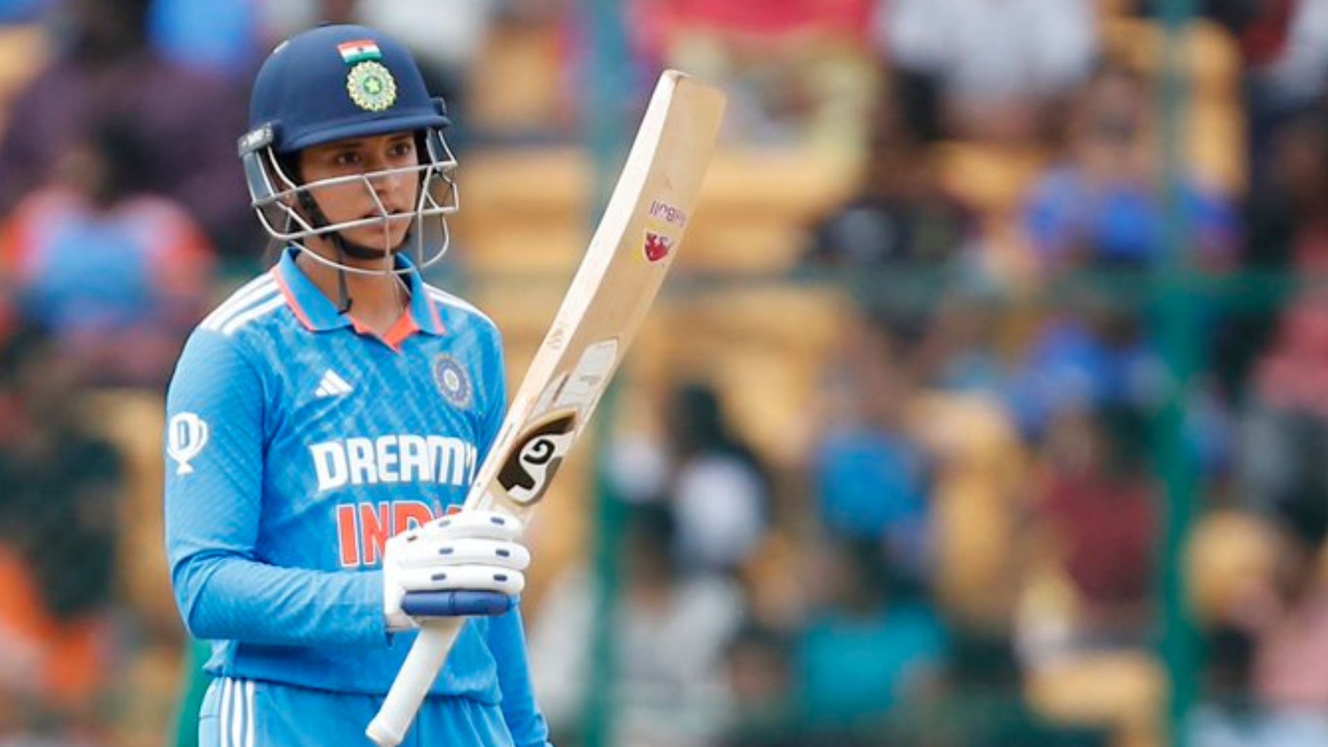 Smriti Mandhana scripts history with robust ton in 1st ODI vs South Africa, becomes only 2nd Indian woman after Mithali Raj to clock this rare feat India's star batter Smriti Mandhana in this frame. (X)