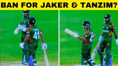 DRS CONTROVERSY: Did Bangladesh batters violate ICC rule? SportsTak