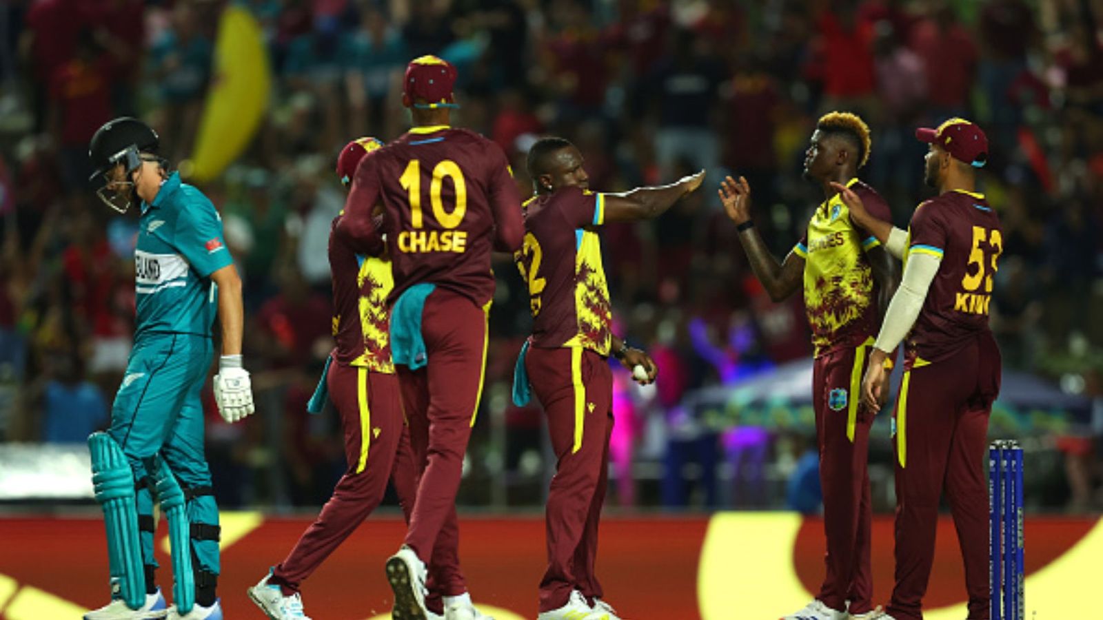 West Indies vs Afghanistan T20 World Cup 2024 live streaming: How to watch WI vs AFG clash in US, Canada and India? West Indies team in frame (Getty)