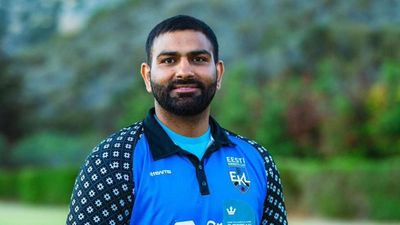 WORLD RECORD! Indian-origin batter smashes fastest T20I century, whacks 18 sixes to leave Chris Gayle behind Estonian batter Saurav Chauhan (Photo Courtesy: ECN)