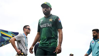 'Babar Azam never scores runs in big tournament': Former Indian pacer slams Pakistan captain after embarrassing exit from T20 World Cup 2024 Babar Azam in frame (Getty)