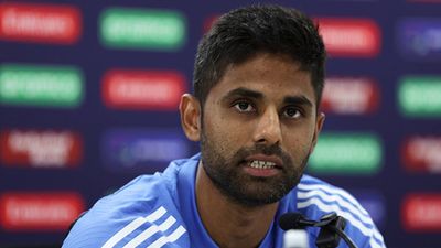 'If you have been no.1 for two years, you should...': Suryakumar Yadav makes a big statement ahead of Super 8 clash vs Afghanistan Suryakumar Yadav during a press conference in Barbados (Getty Images)
