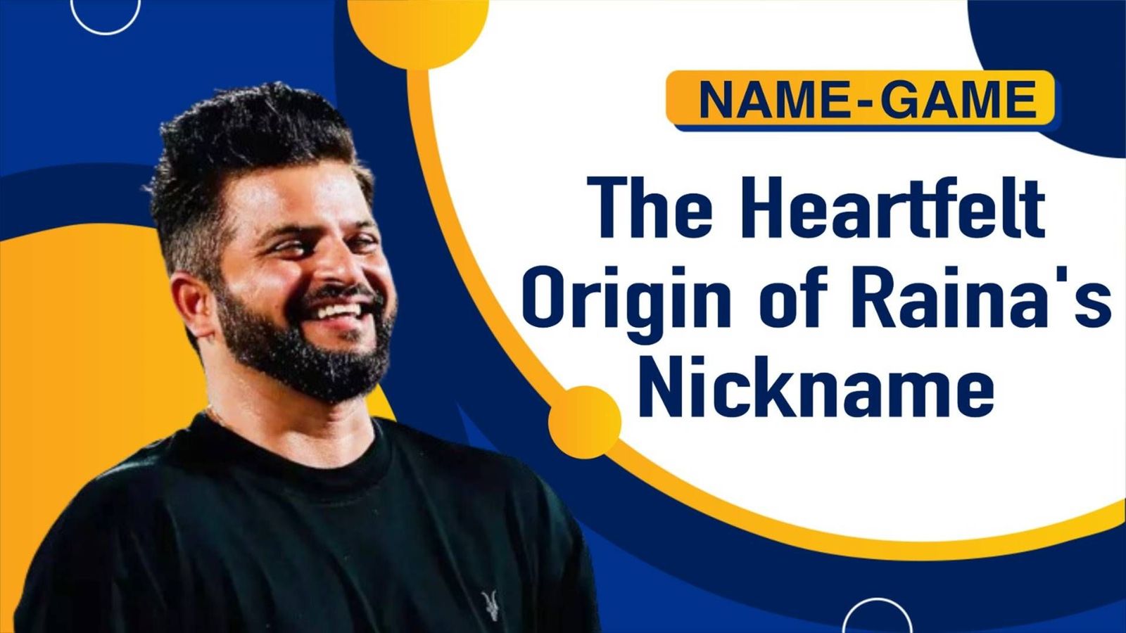 Behind the Bat: The heartwarming story behind Suresh Raina's nickname Suresh Raina in frame (Getty)