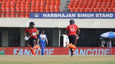 Sher-E-Punjab T20 Cup 2024: Mumbai Indians star's lightning knock helps BLV Blasters gun down Intersoft Titans by eight wickets Sher-E-Punjab T20 Cup 2024: Mumbai Indians star's lightning knock helps BLV Blasters gun down Intersoft Titans by eight wickets