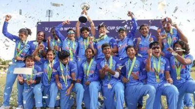 Under-19 World Cup winner earns maiden India call-up, included in 17-member squad File Photo: India women's team celebrates after winning Under-19 World Cup 2023 title. (X)