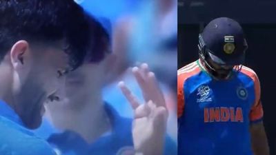 WATCH: Fazalhaq Farooqi unleashes 'John Cena's 'U CAN'T SEE ME' celebration after dismiss Rohit Sharma cheaply Fazalhaq Farooqi unleashes 'John Cena's 'U CAN'T SEE ME' celebration after dismiss Rohit Sharma cheaply. (Screengrab-X)