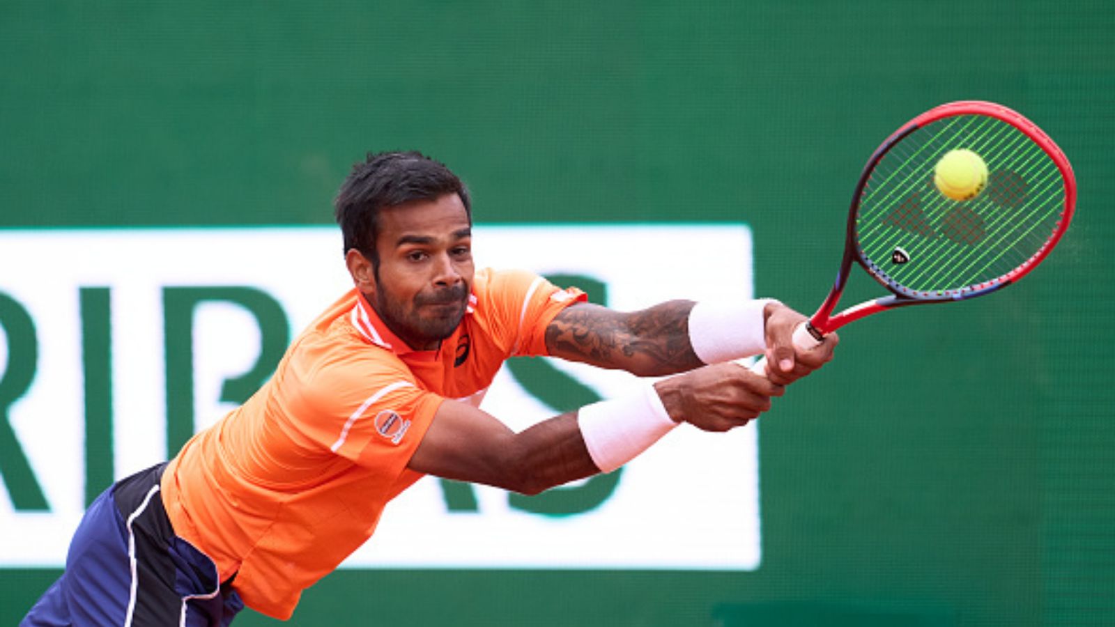 India's tennis star Sumit Nagal qualifies for the Paris Olympics 2024 in men's singles category India's tennis star Sumit Nagal in this frame. (Getty)