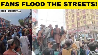 How Afghanistan fans celebrated their historic win over Bangladesh SportsTak