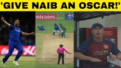 Gulbadin Naib's play-acting sparks MEME FEST - but was Afghanistan player cheating? SportsTak