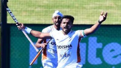 Harmanpreet Singh-led India's men's hockey team announced for Paris Olympics 2024,  5 players to make debut; PR Sreejesh handed key role India's men's hockey team's captain Harmanpreet Singh in this frame. (Getty)