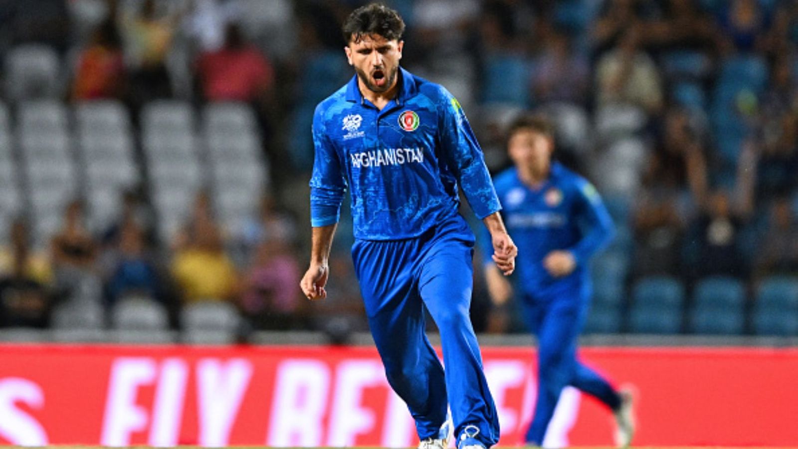 Fazalhaq Farooqi creates history despite losing in semi-final, becomes first cricketer with this massive record Fazalhaq Farooqi in frame (Getty)