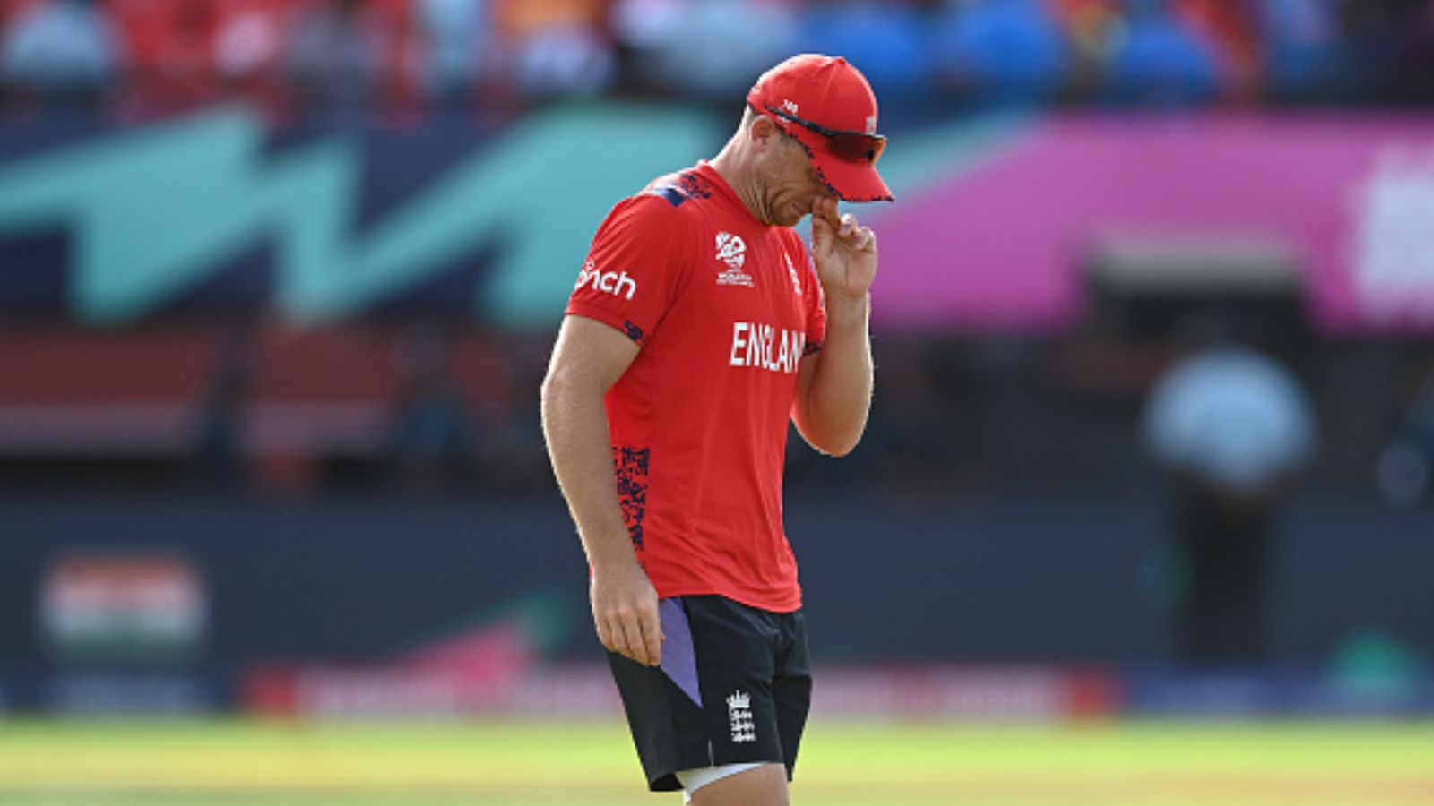 Gutted Jos Buttler regrets committing big blunder after losing to India in T20 World Cup semifinal, says 'In hindsight, I should have...' England skipper Jos Buttler in this frame. (Getty)