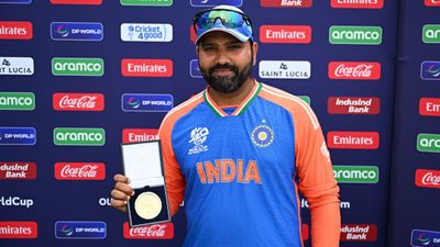 'Always in favour of India': Shoaib Akhtar lavishes praise on Rohit Sharma ahead of T20 World Cup 2024 final between India and South Africa Rohit Sharma (credits getty)
