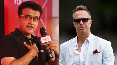Sourav Ganguly gives strong retort to Michael Vaughan on claims of ICC favouring India in T20 World Cup, 'If you own 80 percent of shares...' Former India captain Sourav Ganguly (left) and ex-England skipper Michael Vaughan in this frame. (Getty)