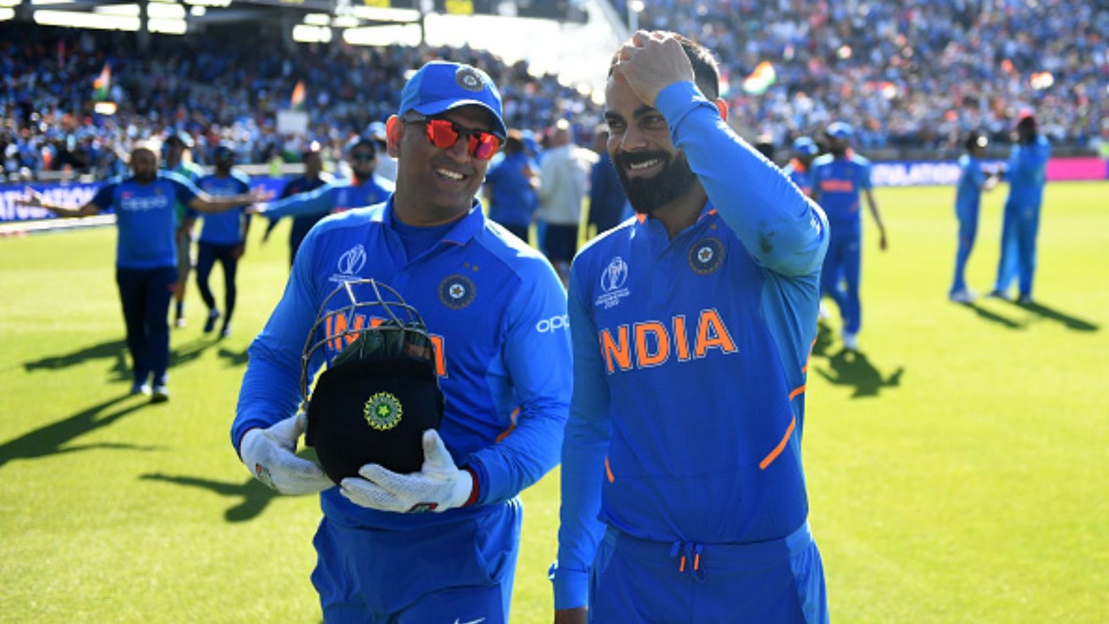 'MS Dhoni didn't have a great World Cup in 2011 but...': India star batter motivates Virat Kohli in unique style ahead of IND vs SA final MS Dhoni and Virat Kohli (credits getty)