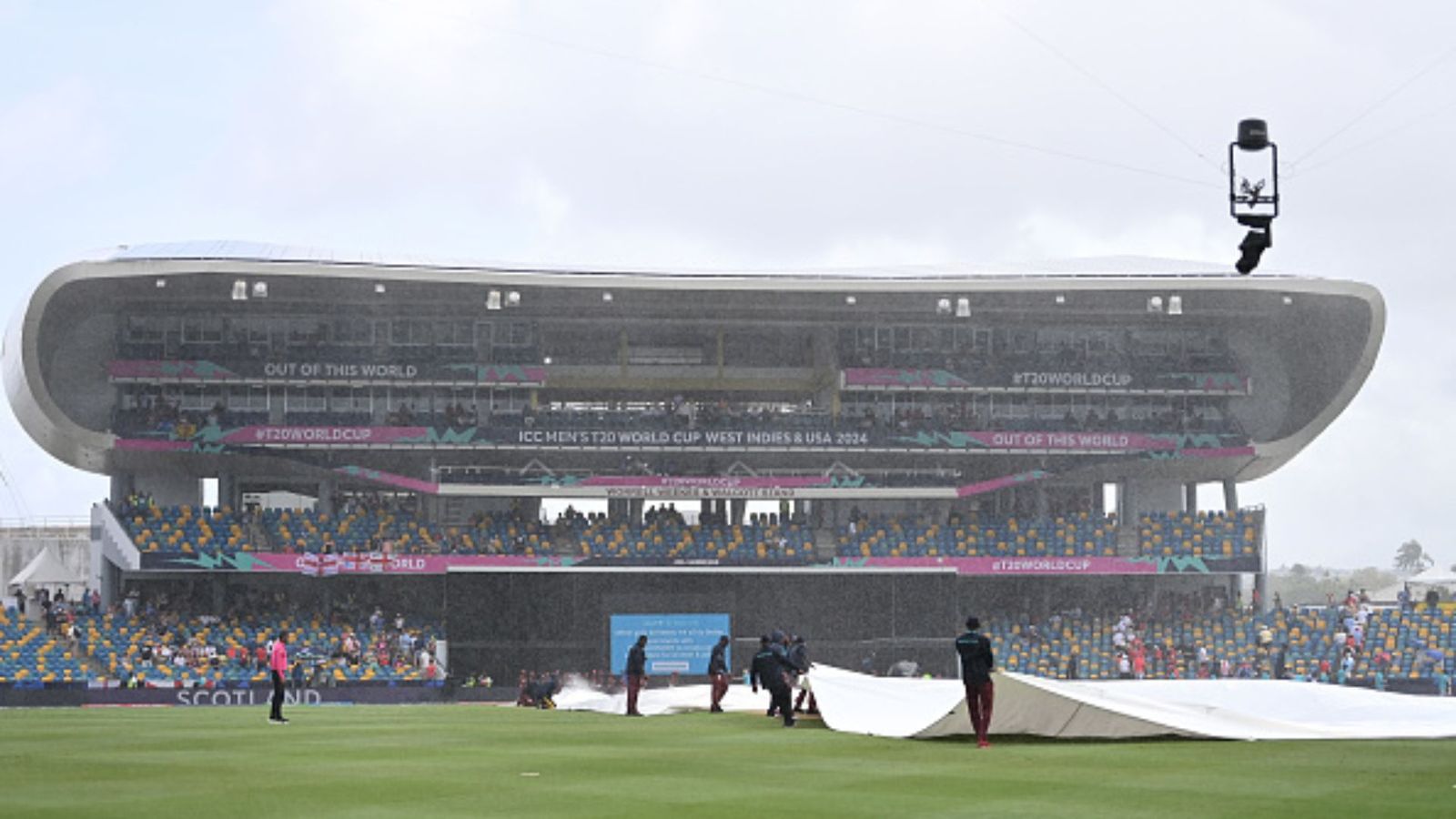 IND vs SA: Check what happens if rain causes washout on T20 World Cup 2024 Final Reserve Day as well? Kenisgton Oval in frame (Getty)