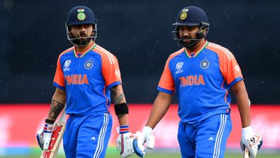 'Rohit is an iron fist in velvet glove. Other captains like Virat...': England legend's big statement ahead of India vs South Africa T20 World Cup final India skipper Rohit Sharma (right) and batting maestro Virat Kohli in the frame. (Getty)