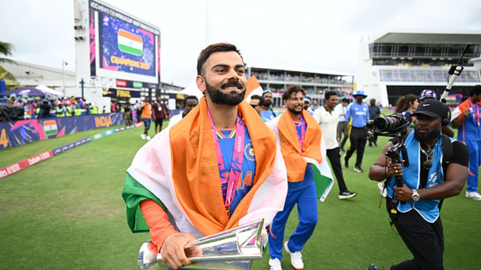Virat Kohli announces retirement from T20Is after T20 World Cup 2024 title triumph Virat Kohli (credits getty)