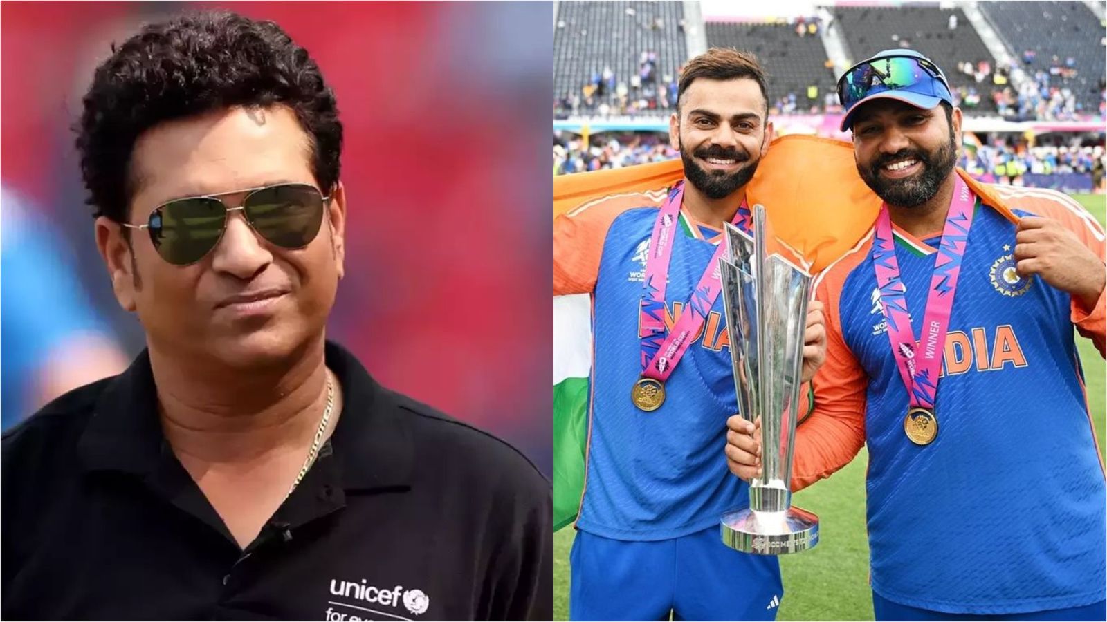 Sachin Tendulkar pays emotional tribute to Rohit Sharma, Virat Kohli after legendary duo announce retirement: Check post Sachin Tendulkar pays emotional tribute to Rohit Sharma, Virat Kohli after legendary duo announce retirement: Check post