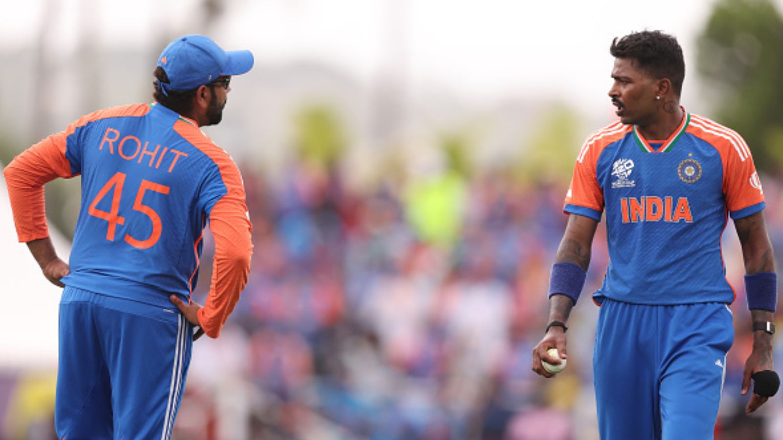 Hardik Pandya gives heart-winning reply to being Rohit Sharma's potential successor in 2026 T20 World Cup, says 'There is a lot of...' India's Hardik Pandya (right) and Rohit Sharma in this frame. (Getty)