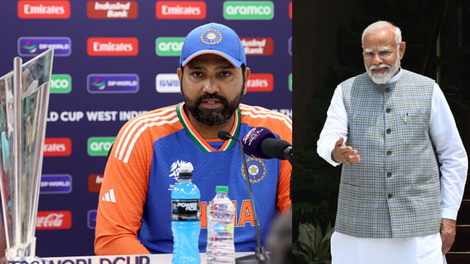 Rohit Sharma responds to PM Modi's 'You are excellence personified' post after India win T20 World Cup 2024 title Rohit Sharma responds to PM Modi's 'You are excellence personified' post after India win T20 World Cup 2024 title