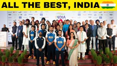 Paris Olympics-bound Indian athletes given a grand send-off  SportsTak