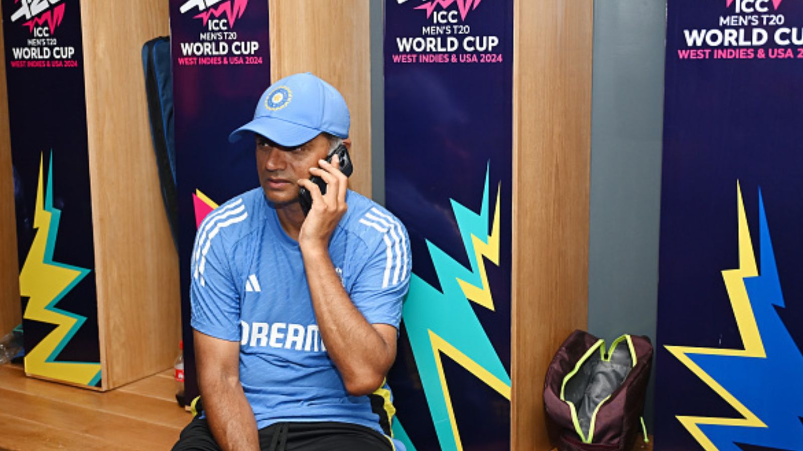 Greg Chappell has a special message for Rahul Dravid after India's T20 World Cup title glory India's outgoing head coach Rahul Dravid in this frame. (Getty)