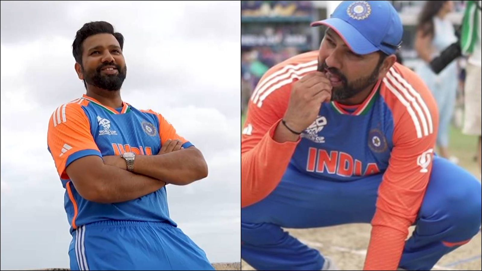 'Nothing was scripted': Rohit Sharma explains why he ate grass of Barbados pitch after T20 World Cup 2024 title win Rohit Sharma reveals why he tasted the Barbados pitch after T20 WOrld Cup final win (Screengrab: X)