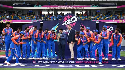 Team India's complete schedule upon arrival in New Delhi, check time-to-time details of Rohit Sharma and company's plans Team India in frame (Getty)