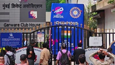 MCA announces free entry for fans at Wankhede for Team India T20 World Cup 2024 celebration ceremony Free entry for victory parade in Mumbai (Twitter)