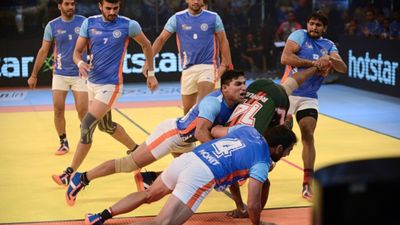 India's Kabaddi Federation in massive fix after IKF bars them from international participation over governance issues Indian Kabaddi players in frame (Getty)