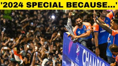 Rohit Sharma's raw emotions during Open Bus parade, reveals why 2024 T20 WC win is special SportsTak