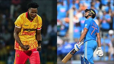 Zimbabwe pacer who was LSG's net bowler issues warning for Shubman Gill ahead of 1st T20I, says 'I don't really look at any player...' Blessing Muzarabani and Shubman Gill in action (File Photo: Getty Images)