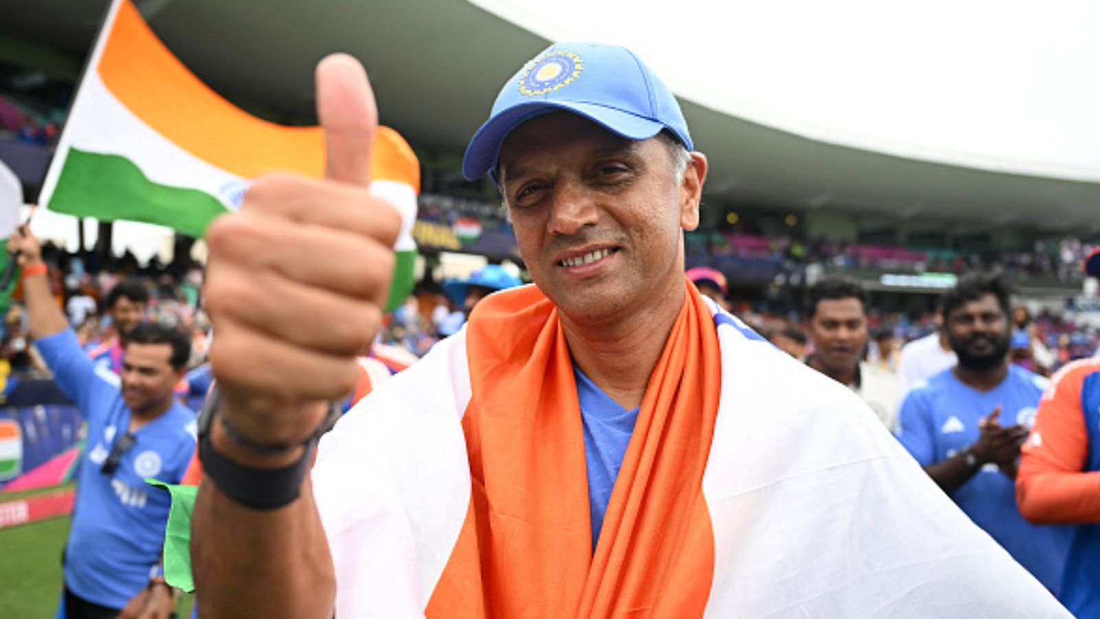 'Didn't like chopping and changing...': Rahul Dravid discloses winning philosophy as head coach which led to India's T20 World Cup triumph India's outgoing head coach Rahul Dravid. (Getty)