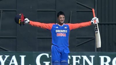 ZIM vs IND: Abhishek Sharma scripts history, wreaks havoc with maiden century in 2nd T20I against Zimbabwe to bag big milestone India's star batter Abhishek Sharma in this frame. (X)