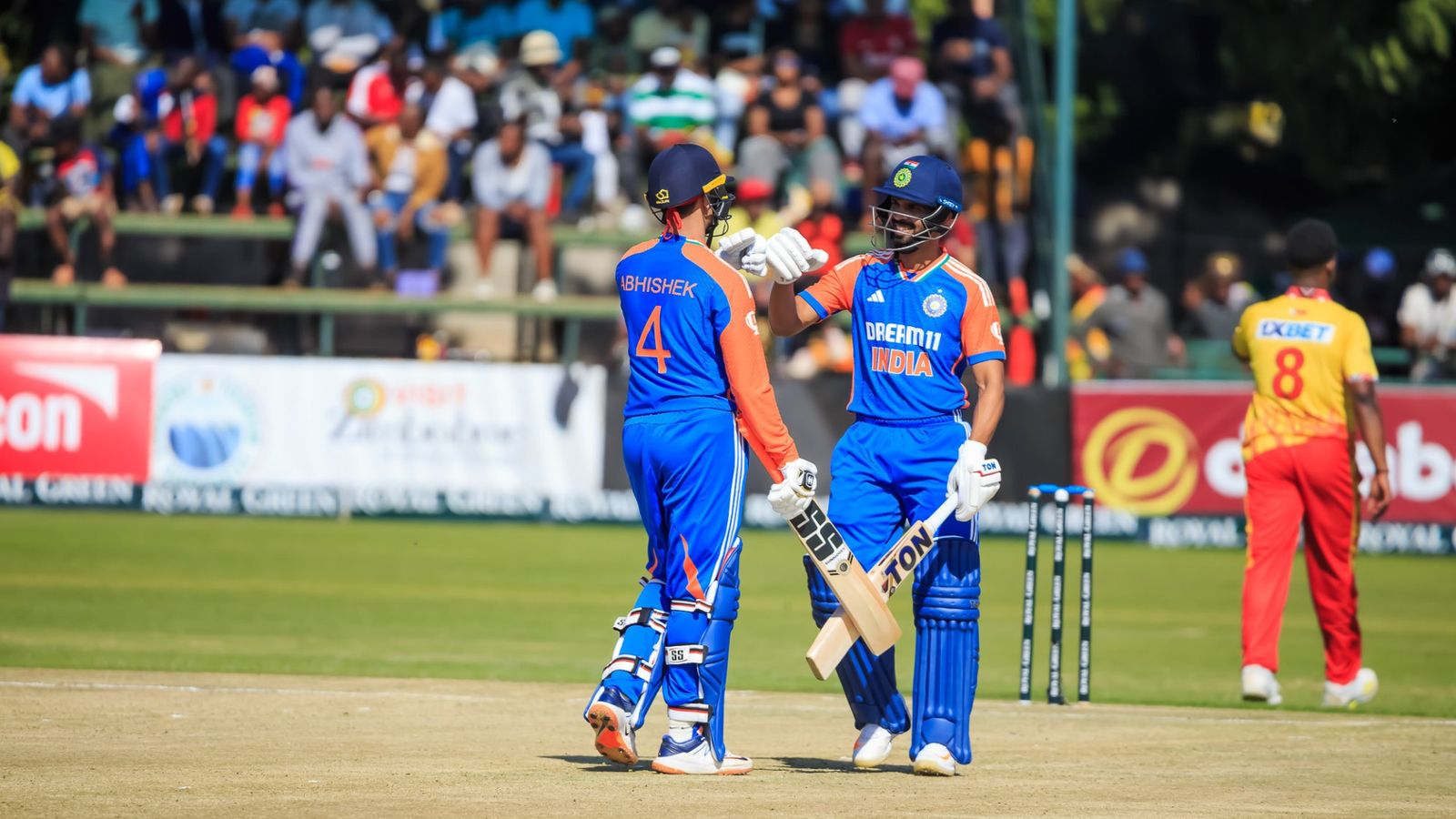 IND vs ZIM: Abhishek Sharma's blistering ton helps India clinch massive win over Zimbabwe in 2nd T20I after being bogged down in opener India's Abhishek Sharma and Ruturaj Gaikwad in this frame. (Getty)