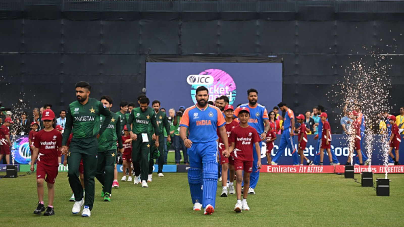 India to face Pakistan on this date and venue; leaked Champions Trophy 2025 schedule reveals complete fixtures India and Pakistan teams walkout in T20 World Cup 2024 (Getty)