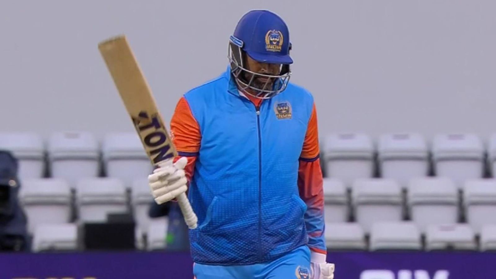 Yusuf Pathan's 78-run knock in vain as Australia beat India by 23 runs; Dan Christian steals the show with 7 sixes to help Aussies qualify for semis Yusuf Pathan after scoring his half-century against Australia Champions (Screengrab: X)
