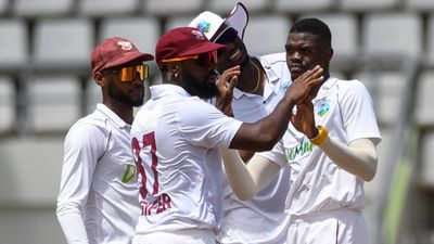 'It's not my job to find a solution': West Indies' all-rounder's blunt statement on players choosing franchise leagues over Test cricket West Indies players celebrate a wicket (File Photo: Getty Images)