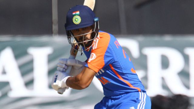 'It's not the right point to think...': Ruturaj Gaikwad opens up on batting at Virat Kohli's position in T20Is Ruturaj Gaikwad (getty)
