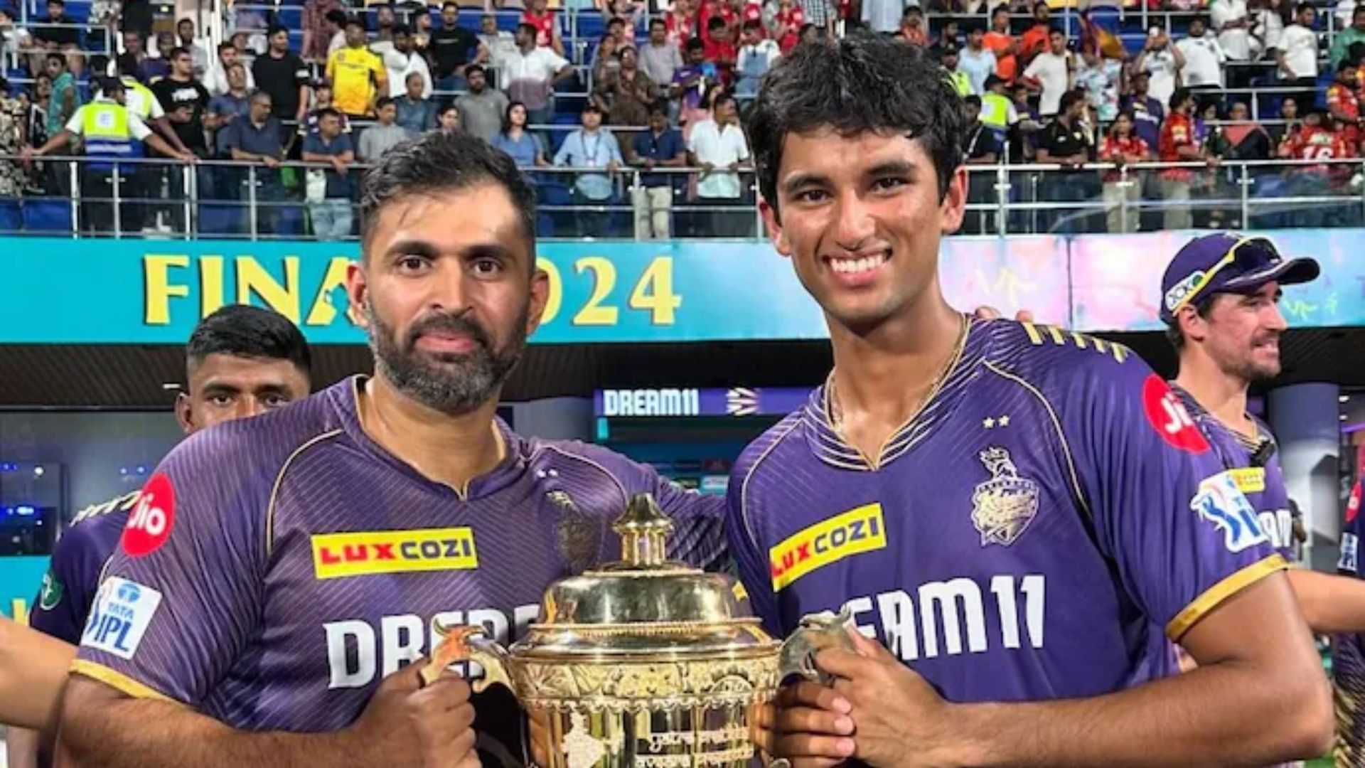 Gautam Gambhir put forwards his KKR fellow's name for coaching support to BCCI Abhishek Nayar and Angkrish Raghuvanshi in frame (Twitter)